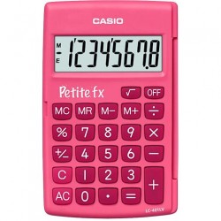 Calculatrice Casio LC-401LV Rose