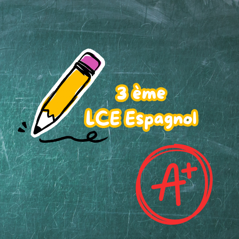 Kit  3 ème LCE Espagnol